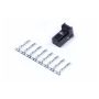 Haltech HT-030003 8 Pin TYCO Black Plug & Pins