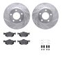 Dynamic Friction 7512-54144 Rotor Kit