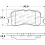 Stoptech 308.08850 Street Brake Pads