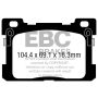 EBC Brakes DP33077C Redstuff Ceramic Low Dust Brake Pads