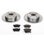 PowerStop K701 Z23 Daily Driver Carbon-Fiber Ceramic Brake Pad and Drilled & Slotted Rotor Kit