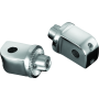 Kuryakyn 8818 Splined Peg Adapter Rear Chrome
