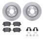 Dynamic Friction 6512-73328 Rotor Kit