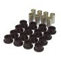Prothane 10 Chevy Camaro Rear Toe & Trailing Arm Link Bushings - Black