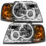 Oracle Lighting 7153-334 SMD Pre-Assembled Headlights, Chrome Bezel, ColorSHIFT(tm) - No Controller