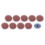 ALLSTAR PERFORMANCE ALL12107 Twist Lock Sanding Disc 2in 120 Grit 10pk