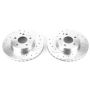 PowerStop EBR1626XPR PowerStop Evolution Performance Drilled, Slotted & Plated Brake Rotor Pair