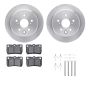 Dynamic Friction 6512-75089 Rotor Kit