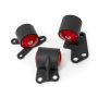 Innovative 92-95 Civic B/D Series Black Steel Mounts 60A Bushings (Auto to Manual Hydro 2 Bolt)