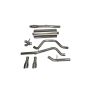 CORSA Performance 14870 Corsa 14-19 GMC Sierra/Chevy Silv 1500 Crew Cab/Std. Bed 5.3L V8 Polished Sport Dual Rear CB Exhaust