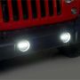 Putco 12001 10-18 Jeep Wrangler JK - Luminix High Power LED Fog Lamps - 1 (Pair) - 2400LM