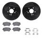 Dynamic Friction 8512-63296 Rotor Kit