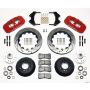Wilwood 140-10641-DR AERO6 Front Hub Kit 14.00 Drilled-Red WWE ProSpindle