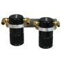 Moroso 85627 04-07 Subaru STi/06-07 WRX Air/Oil Separator Catch Can - Small Body - Billet Aluminum - Black