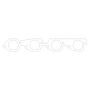 Cometic Gasket C5350-064 Cometic Chevrolet Mark-IV GM Gen-V/VI Big Block V8 .064in ArmorCore Exhaust Manifold Gasket Set