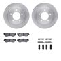 Dynamic Friction 6412-54188 Rotor Kit