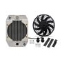 Mishimoto MMRAD-UNI-DRGN Universal Drag Race Performance Aluminum Radiator - Natural