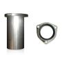 Stainless Works COLLECTOR ADAPTER-2 1/2in 3 BOLT 2 1/2in OD OUTLET
