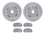 Dynamic Friction 6502-80052 Rotor Kit