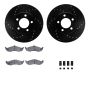 Dynamic Friction 8512-54346 Rotor Kit