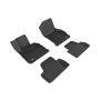 3D MAXpider 14-20 BMW 4 Series Convertible (F33) RWD Kagu 1st & 2nd Row Floormat - Black