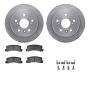 Dynamic Friction 6512-76330 Rotor Kit