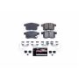 PowerStop Z23-1451 PowerStop - Z23 Daily Driver Carbon-Fiber Ceramic Brake Pads with Hardware Kit