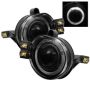 SPYDER 5021267 Halo Projector Fog Lights w/Switch - Smoke