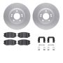 Dynamic Friction 7512-76091 Rotor Kit