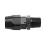 Fragola -10AN Straight Hose End x 1/2 NPT - Black