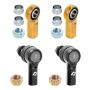 RockJock RJ-253202-103 Adjustable Sway Bar End Link Rod End Pack for JT Rear Sealed Style