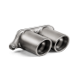 Akrapovic TP-T/S/19/H Tail pipe set (Titanium)