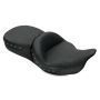 Mustang Motorcycle 79547 Mustang 08-21 Harley Electra Glide,Rd Glide,Rd King,Str Glide Super Tour 1PC Seat Blk Pearls - Black