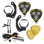 KC HiLiTES 97149 KC FLEX ERA 3 LED DM SAE FOG 2-LIGHT MSTR KIT 10-24 JEEP JK JL JT WINCH BUMPER