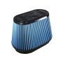 Injen X-1126-BB NanoWeb Dry Air Filter w/Shur-Loc 4.115x6.865 Oval Neck / 7.17x9.92 Base / 5.63x8.5 Tall