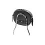 Mustang Motorcycle 79087 Mustang Harley Detachable Sissy Bar Pad w/Studs (11 inch x 9 inch) - Black
