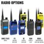 Rugged Radios ENDURO-R1 ENDURO Moto Kit w/ R1 (Blue) - Business Band Radio