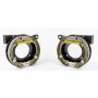 Wilwood 249-7118/19 Brackets (2) - Disc/Drum Mustang 8.8 2.50in Offset 1pc vented