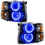 Oracle Lighting 7105-002 SMD Pre-Assembled Headlights, Round Style, Blue
