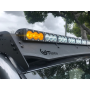 Cali Raised LED CR4124 Cali Raised Dual Function Amber/White Led Light Bar Prinsu Mounting Bracket Kit - Wire Harness/SQ