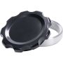 ALLSTAR PERFORMANCE ALL36175 Filler Cap Black with Weld-In Steel Bung Large