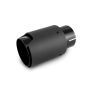 Mishimoto MMEXH-TIP-CFM25BK Carbon Fiber Muffler Tip 2.5in Inlet 3.5in Outlet M Black
