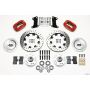 Wilwood 140-7675-DR Forged Dynalite Front Kit 12.19in Drilled Red 67-69 Camaro 64-72 Nova Chevelle