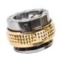 NRG Quick Release Kit - Pyramid Edition - Gunmetal Body / Chrome Gold Pyramid Ring