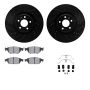 Dynamic Friction 8612-73052 Rotor Kit