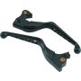 Bikers Choice 490978 14-Up XL Black O Series Holed Lever Set