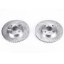 PowerStop JBR1110XPR PowerStop Evolution Performance Drilled, Slotted & Plated Brake Rotor Pair