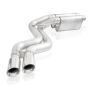 Stainless Works FTR13CBFT 2010-14 Ford Raptor Exhaust X-Pipe Turbo Resonator Front Passenger Rear Tire Exit