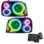 Oracle Lighting 8905-333 SMD Pre-Assembled Headlights, Triple Halo, ColorSHIFT(tm) 2.0