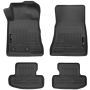 Husky Liners 2015 Ford Mustang WeatherBeater Black Front & Second Seat Floor Liner